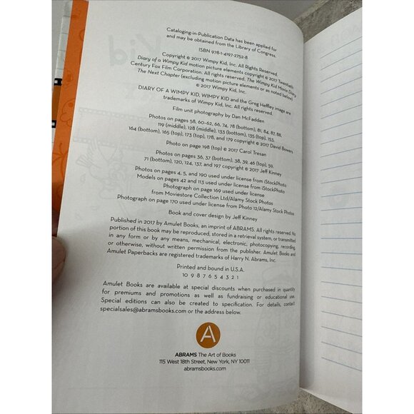 The Wimpy Kid Movie Diary: The Next Chapter. Hardcover brand new - Picture 5 of 5